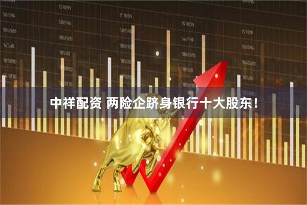 中祥配资 两险企跻身银行十大股东！