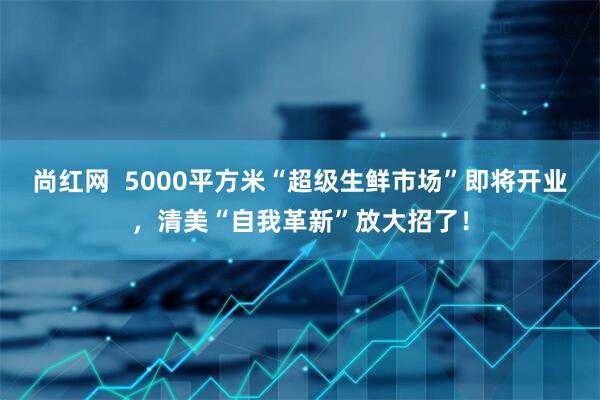 尚红网  5000平方米“超级生鲜市场”即将开业，清美“自我革新”放大招了！
